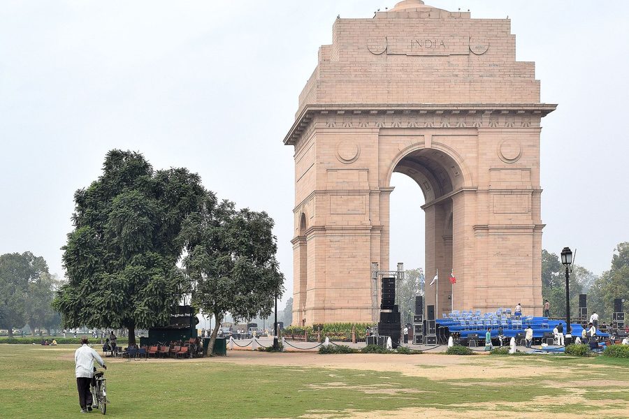 Arrival in Delhi
