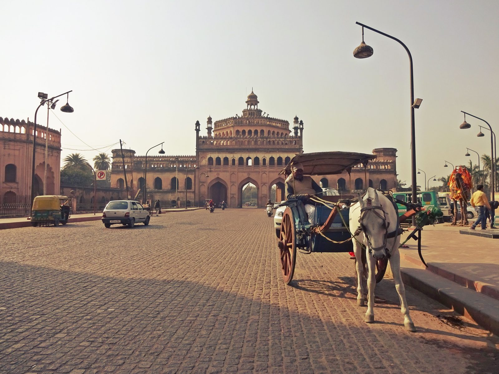 Arrival in Lucknow